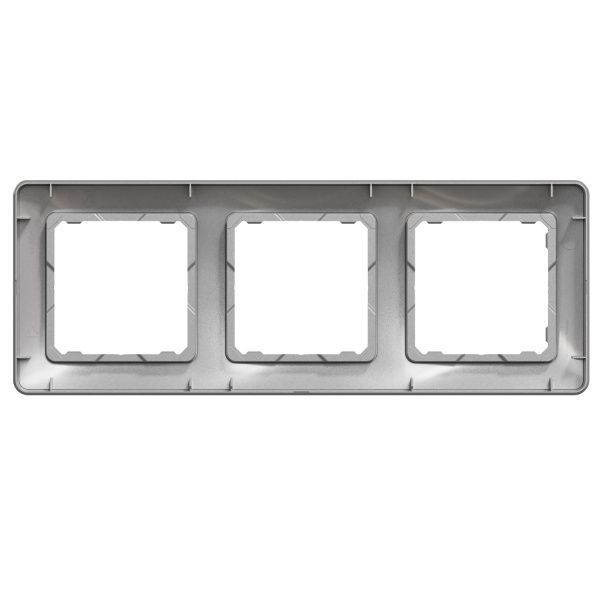 Рамка трехместная Schneider Electric Sedna Design универсальная алюминий SDD313803