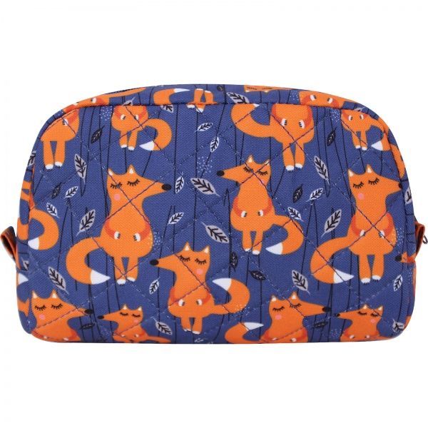 Косметичка Bagland Лисички 1,7 л синий суб.868 (717664) 