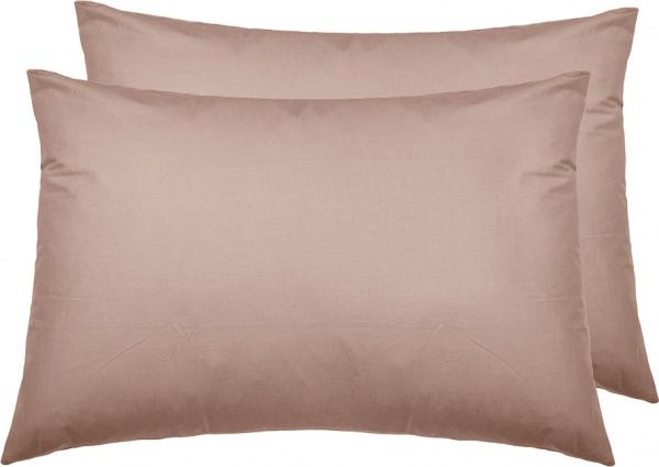 Набор наволочек Solid 70x50 см бежевый Luna 