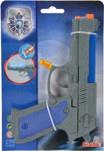 Пістолет Simba поліцейський 21 см зі звуковими та світловими ефектами 8108661