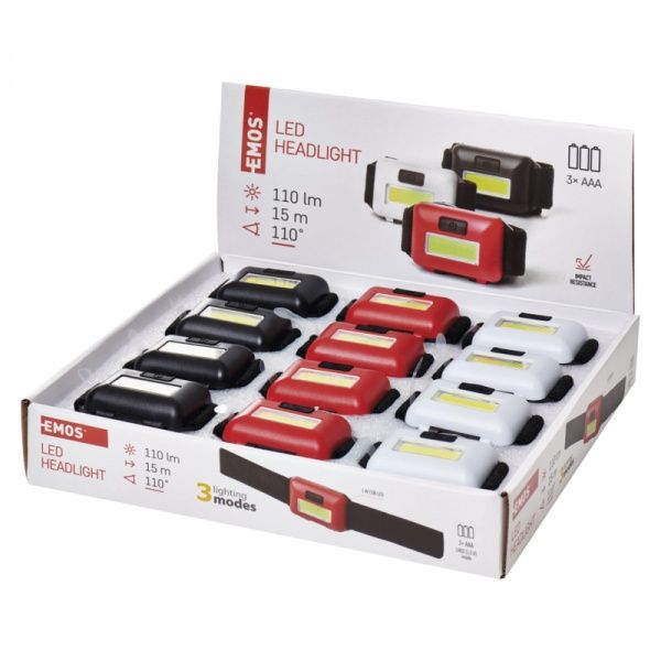 Фонарик на голову Emos P3538 110 lm