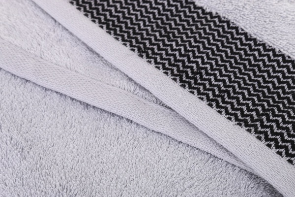 Набор полотенец махровых Bamboo 50х90, 70х140 2шт серый BILTEX 