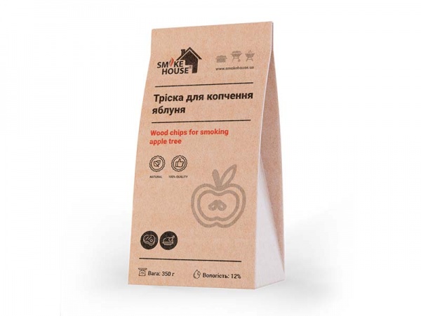 Щепа для копчения Smoke House яблоня 350 г