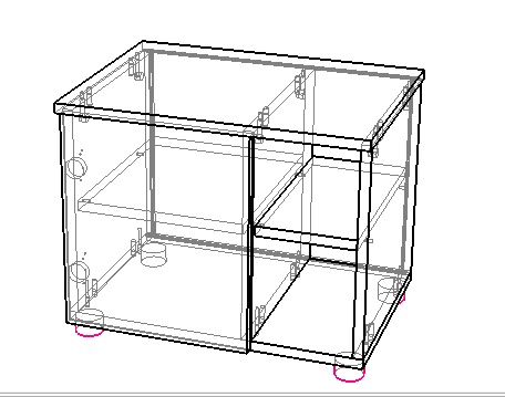 Тумба прикроватная Вісент Рейн 1дв+1открт белый супермат / белая аляска 