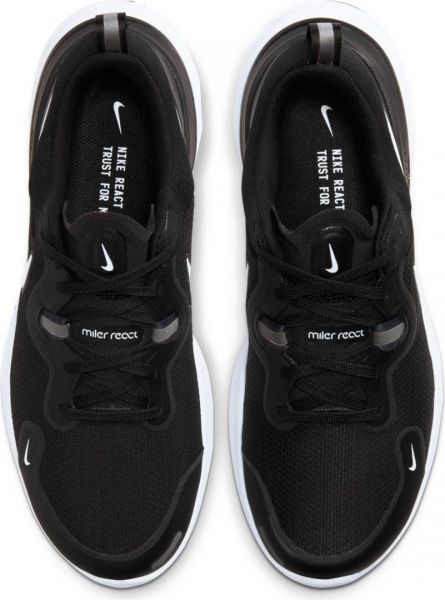 Кроссовки Nike REACT MILER CW1777-003 р.US 9 черный