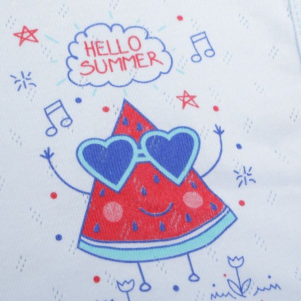 Комплект Маленькие люди 1076-123 голубой р.50-56 