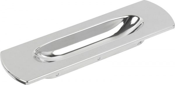 Меблева ручка 0054CL ABS d23 мм полірований хром Poliplast 338Рс