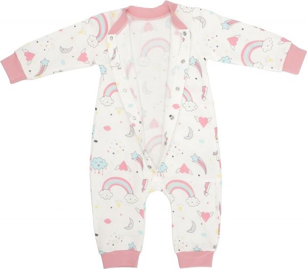 Боді Фламінго ясельний р.74 молочний 427-307