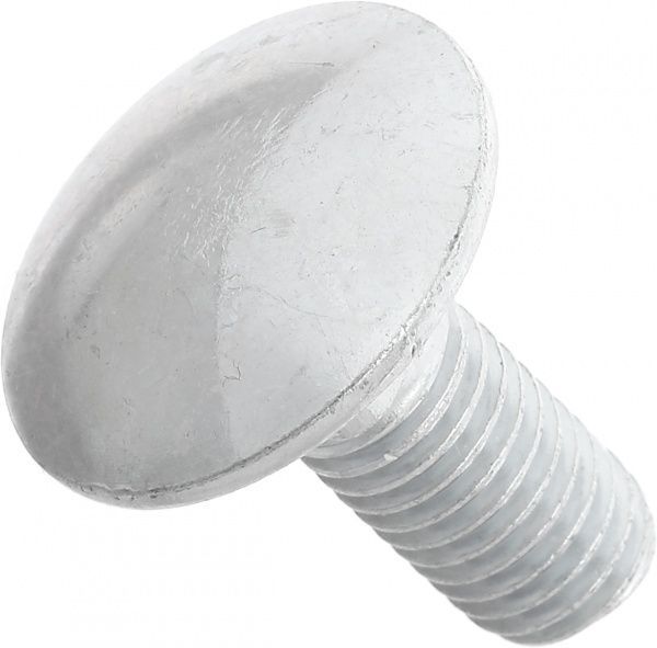 Болт меблевий метричний DIN 603 12x30 мм вага клас міцності 4,6 Expert Fix