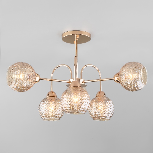 Люстра стельова Strotskis Ottawa 6x40 Вт E27 золото 30175/6 (золото) 