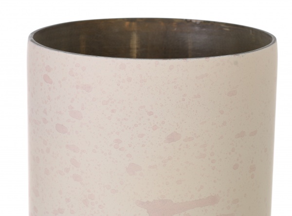 Ваза PANACHE Casted Origami 41 см серо-коричневый/никель 