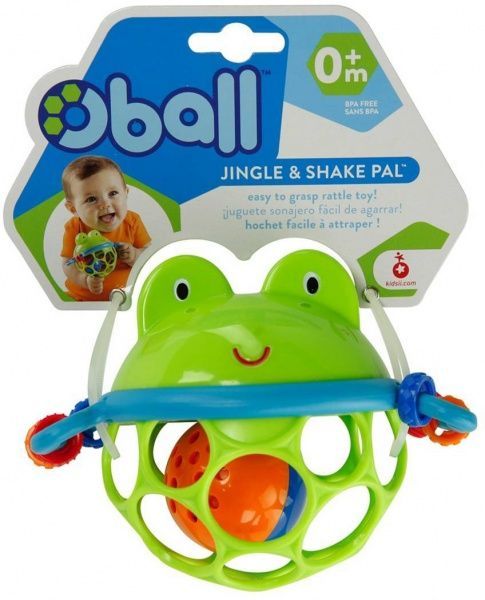 Погремушка Oball Лягушонок 10063