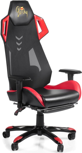 Крісло Barsky Game Mesh BGM-03 чорно-червоний 