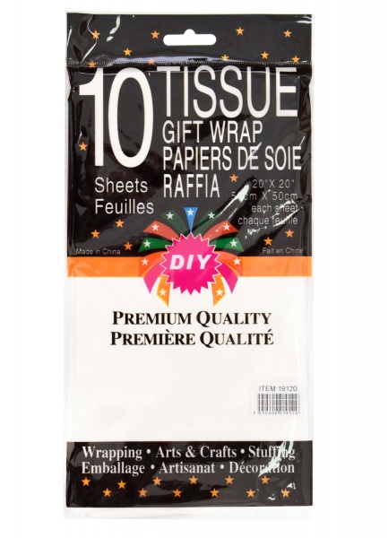 Бумага для упаковки тишью 19121 50x50 см 