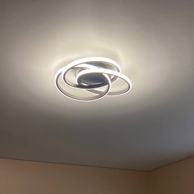 Світильник стельовий LED CONCEPT LED BELVILLE R RC 110 Вт чорний 2800-6000 К