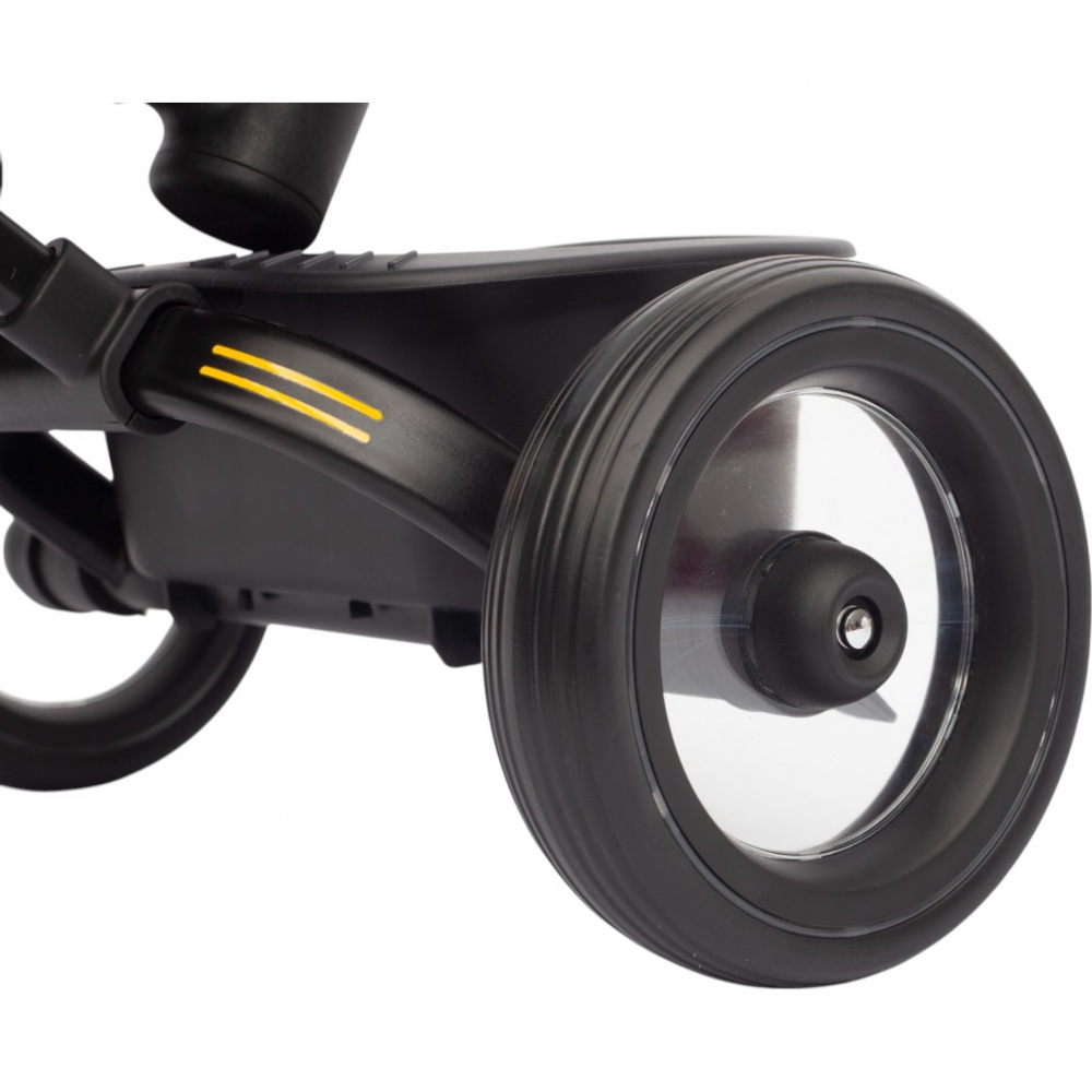 Велосипед детский MaxxPro kids трехколесный с балдахином черный 2750009