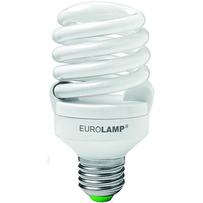 Лампа Eurolamp T2 Spiral 25 Вт 2700K E27