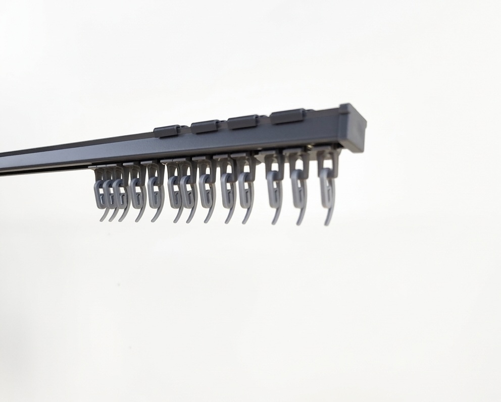 Карниз Karniz plus KS-1 одинарный 300 см графит 1 шт.