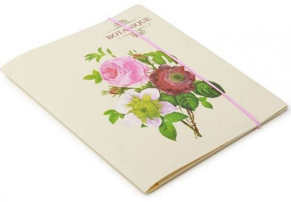 Папка на резинке В5 Botanique L6192 LEO