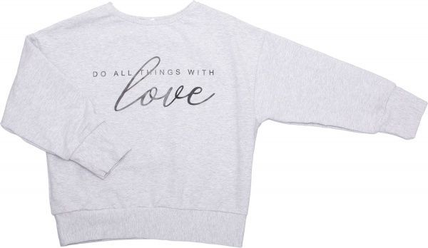 Джемпер Luna Kids р.152 серый меланж 103549 