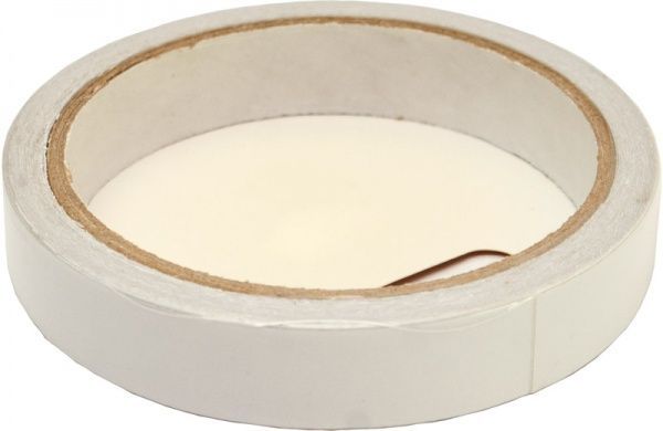 Двусторонняя клейкая лента PROзапас 16 мм/10 м 90 мкм флизелиновая