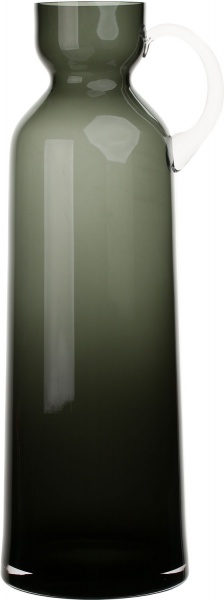 Ваза стеклянная зеленая Bottle d18 h55 см Wrzesniak Glassworks