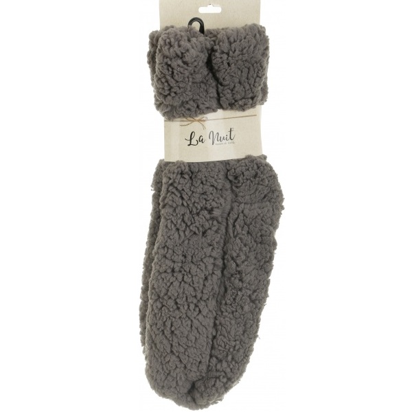 Обувь домашняя La Nuit р. 41/45 серый шиппи