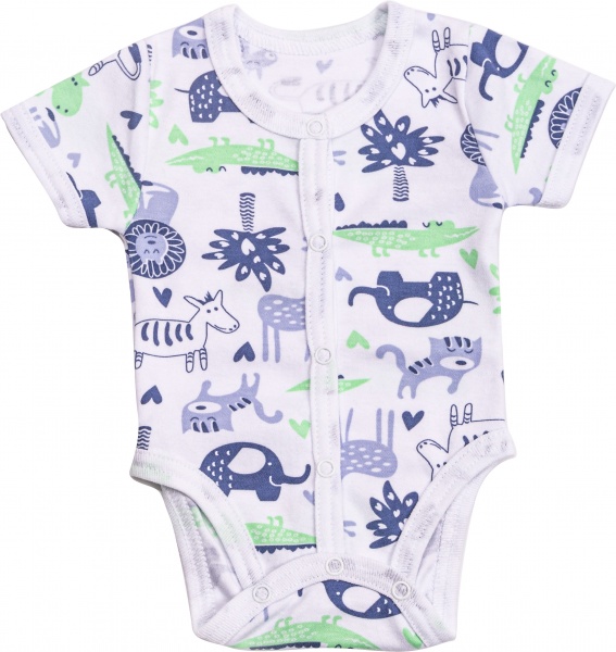 Боді дитяче унісекс GABBI ВD-23-4 р.68 із принтом 13642 