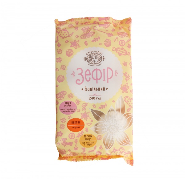 Зефір Україна Ванільний 240 г