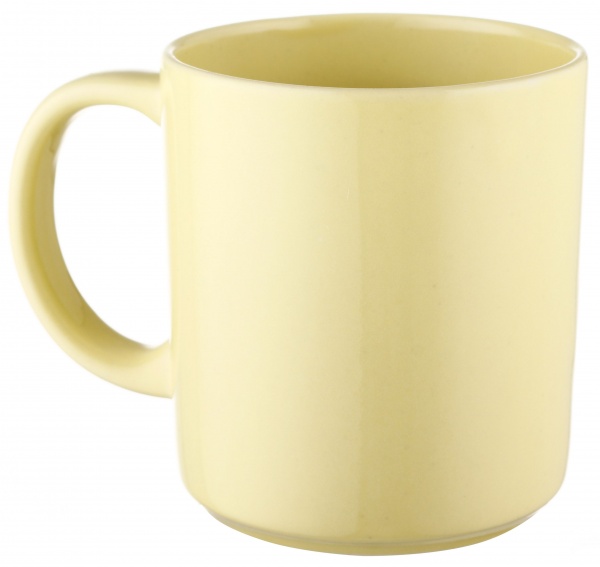 Чашка офісна Зручно 350 мл жовта Альтерн