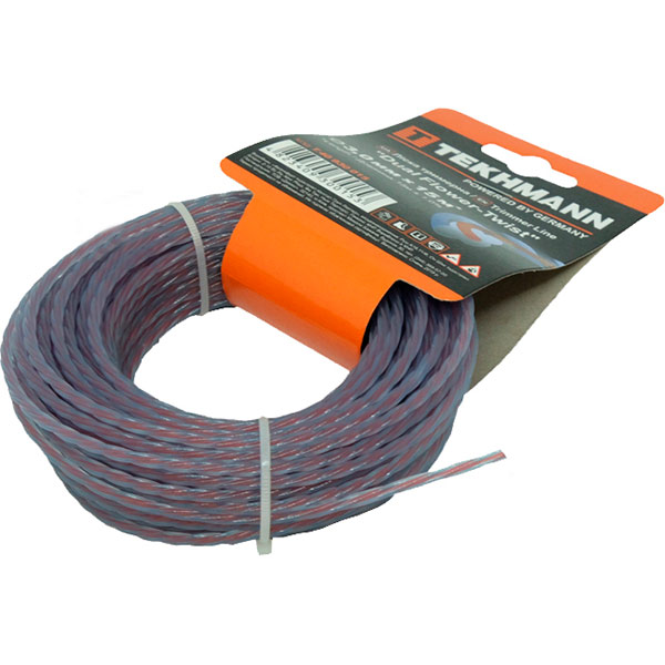 Ліска для тримерів Tekhmann DUAL Flower-Twist 3 мм 15 м T.40930015