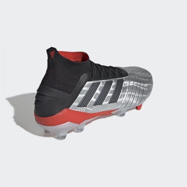 Бутси Adidas PREDATOR 19.1 FG F35607 р. 9 сріблястий