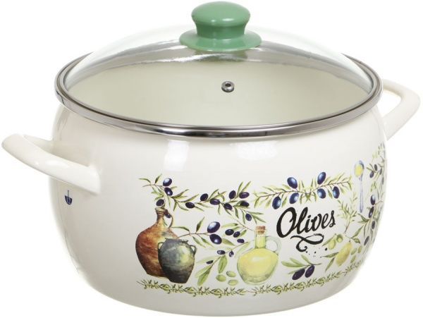 Кастрюля Олива 7,5 л 2821 Metrot