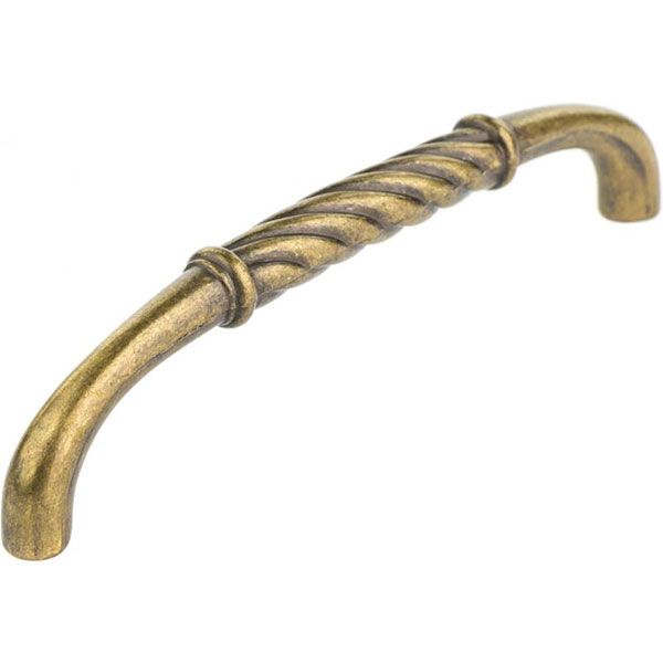 Меблева ручка 128 мм антична латунь REI 3411 AB