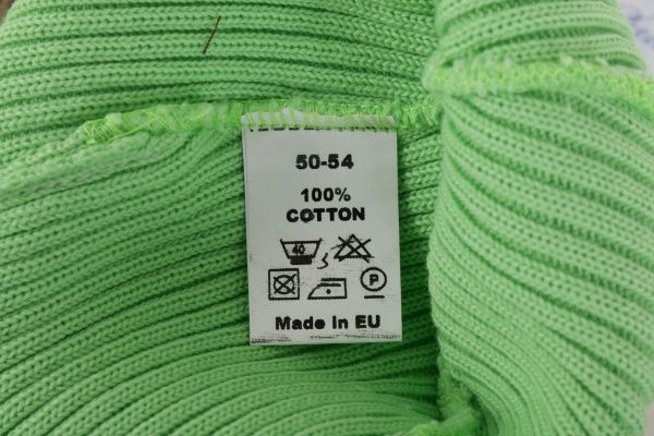 Шапочка детская для девочки Pampona 21 V P 57 р.50 салатовый 