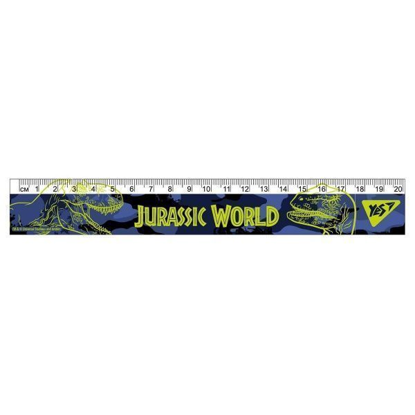 Линейка Jurassic World 20 см 370583 YES