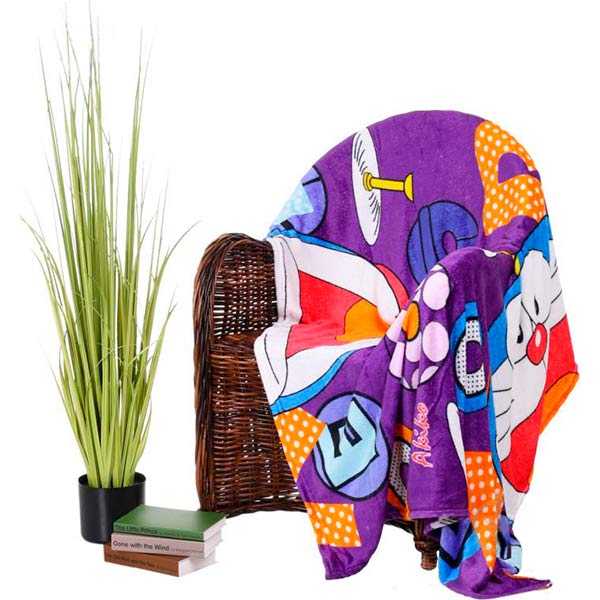 Плед 125x150 см в ассортименте UP! (Underprice) 