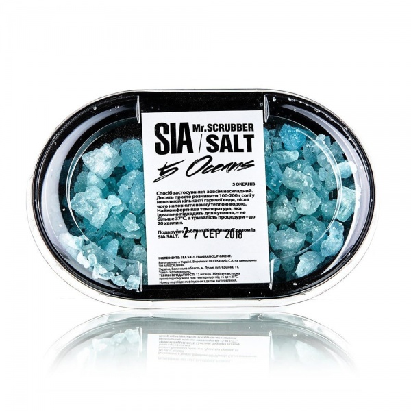 Соль с эфирным маслом Mr.SCRUBBER Sia 5 Oceans 400 г