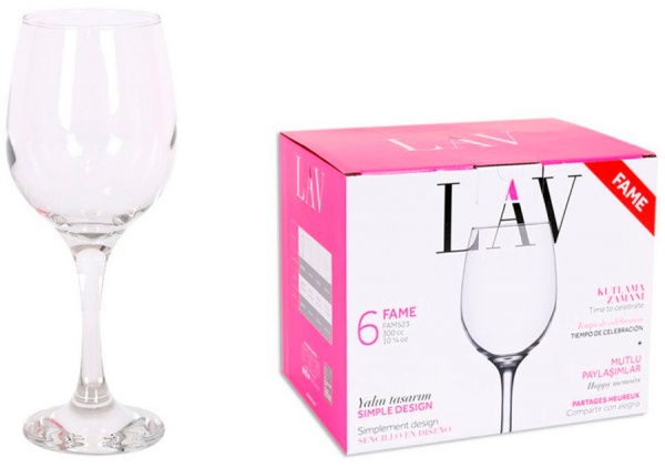 Бокал для вина Fame 300 мл LAV 