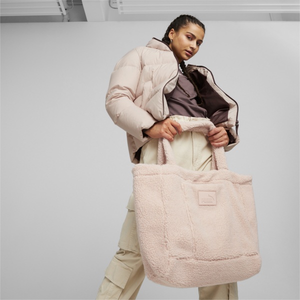 Сумка Puma CORE SHERPA TOTE 7916302 бежевый 