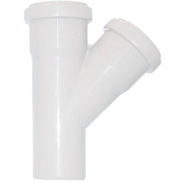 Трійник Rhein 32/45 білий