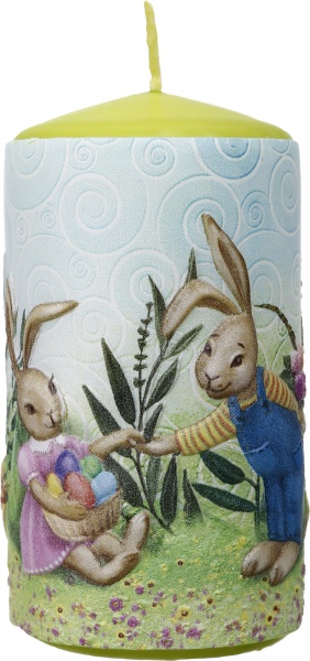 Свічка Циліндр Великдень МІХ 60х110 мм в асортименті Pako-If