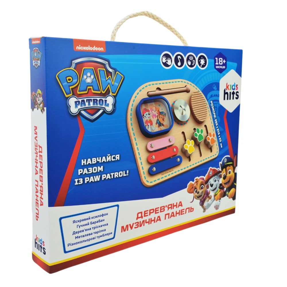 Игрушка деревянная Shantou Paw Patrol Музыкальная доска KH20/041