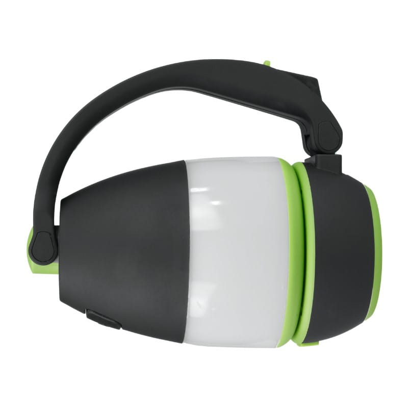 Фонарь аккумуляторный DPM LED SP0414 180 Lm черный с зеленым