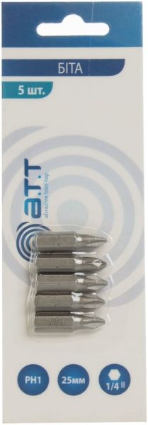 Бита A.T.T. PH1x25 мм 5 шт. 6200007