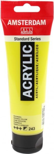 Краска акриловая № 243 Зелено-желтый 120 мл Amsterdam Standart Royal Talens