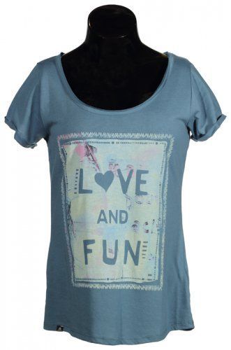 Футболка Firefly Becky 258342-535 34 синій