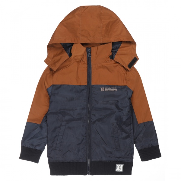 Куртка для мальчиков DJ Dutchjeans р.116 синий с коричневым V42138-45 