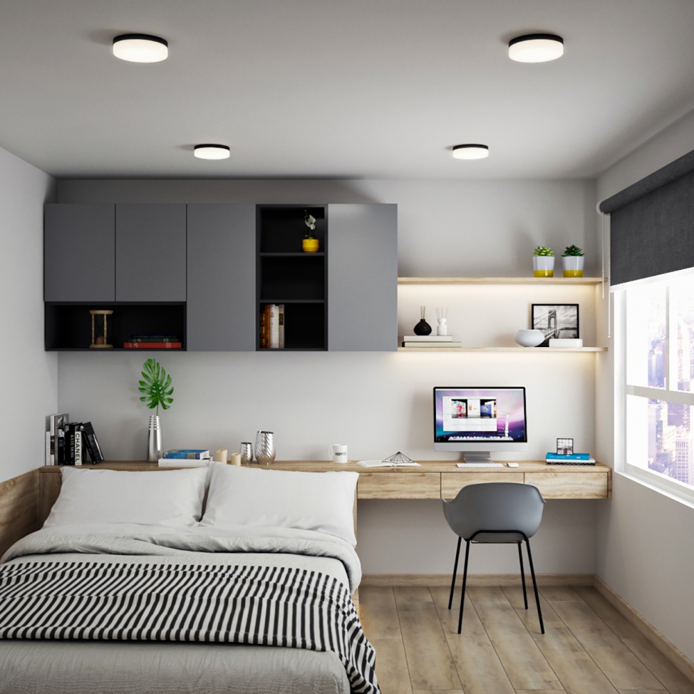 Світильник адміністративний V-WATT 4500 ZEFIR 20W RBK IP40