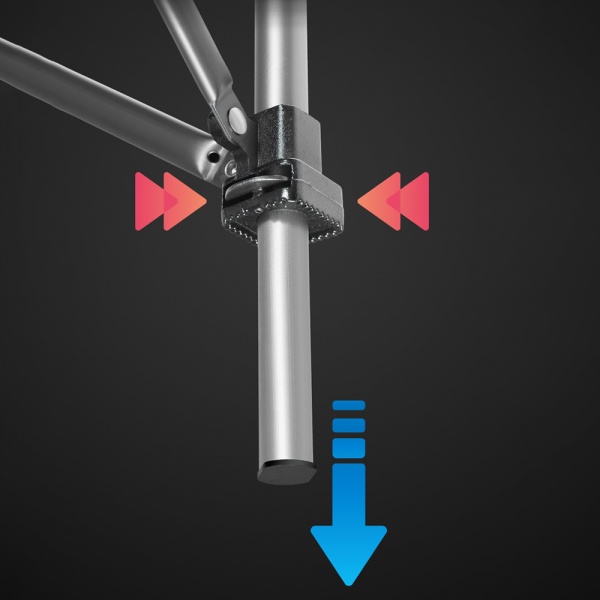 Стіл розкладний BRS подвійний туристичний Z32